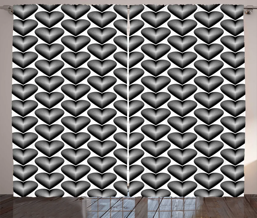 Rideau occultant léger 280x225 cm pour préserver l'intimité du salon