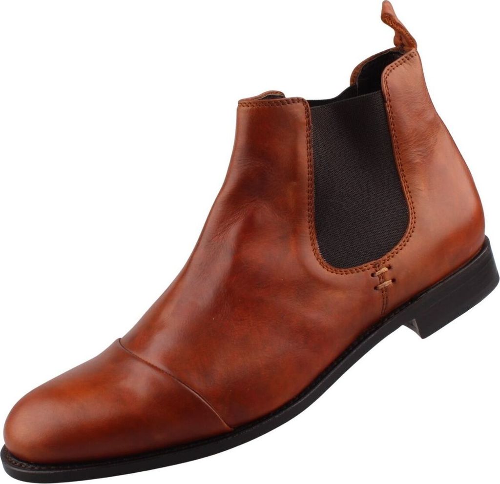 Sendra Herren Chelsea Boots 11329 Braun