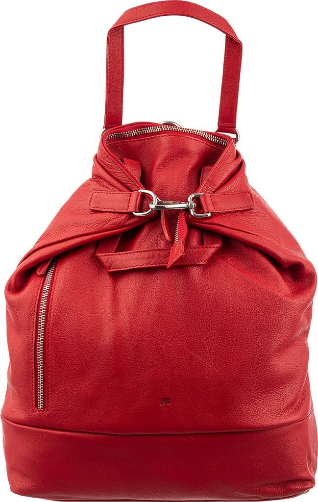 Prato LM Shahid Cityrucksack AL5-L glattes Rindleder red