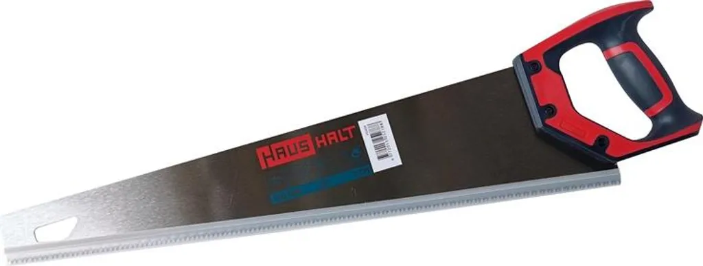 Scie égoïne Haushalt 500mm avec denture 7 TPI et lame en acier robuste