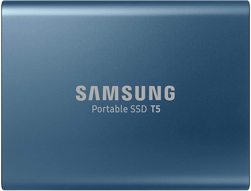 500GB Samsung Portable T5 USB3.1 Gen2 Blau retail Produktbild 