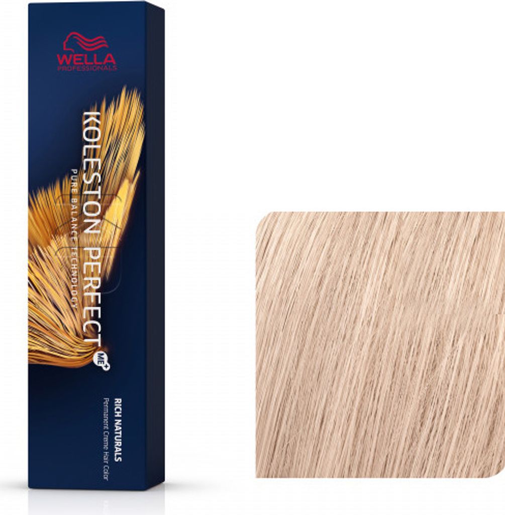 Wella Professionals Koleston Perfect Me+ Rich Naturals Professionelle permanente Haarfarbe 10/96 60 ml