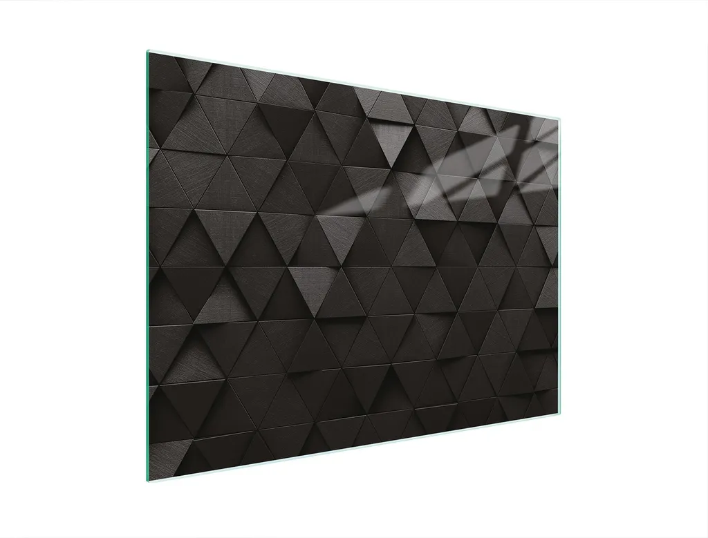 Offerta Tagliere Vetro Nero 30x22 cm Copriforno Multiuso Piastra