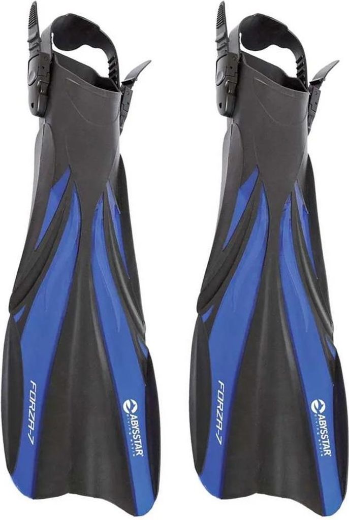 Abysstar Forza 7 Tauchflossen Blau EU 44-48 Blau EU 44-48