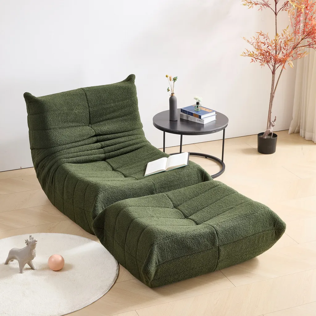 Fauteuil de Méditation Pliable et Lit d'Appoint pour Salon et Chambre