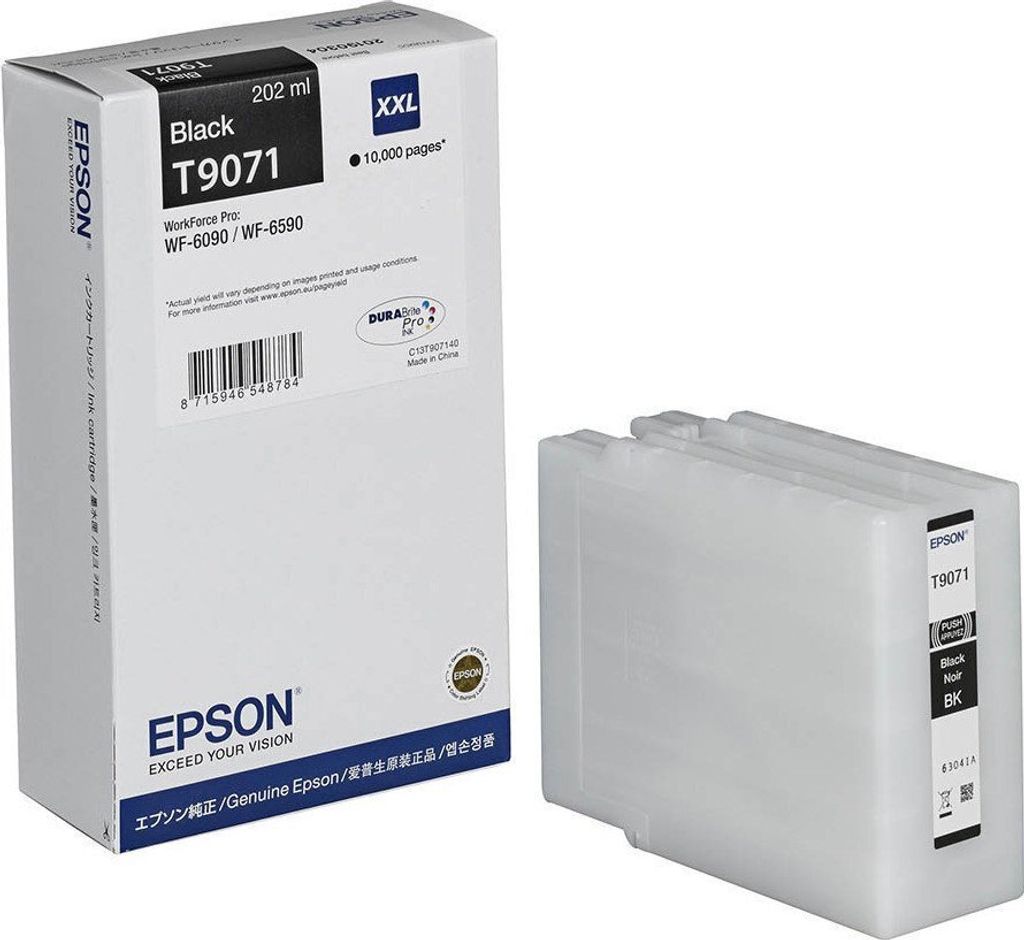 Tinte Epson Schwarz XXL T9071 Produktbild 