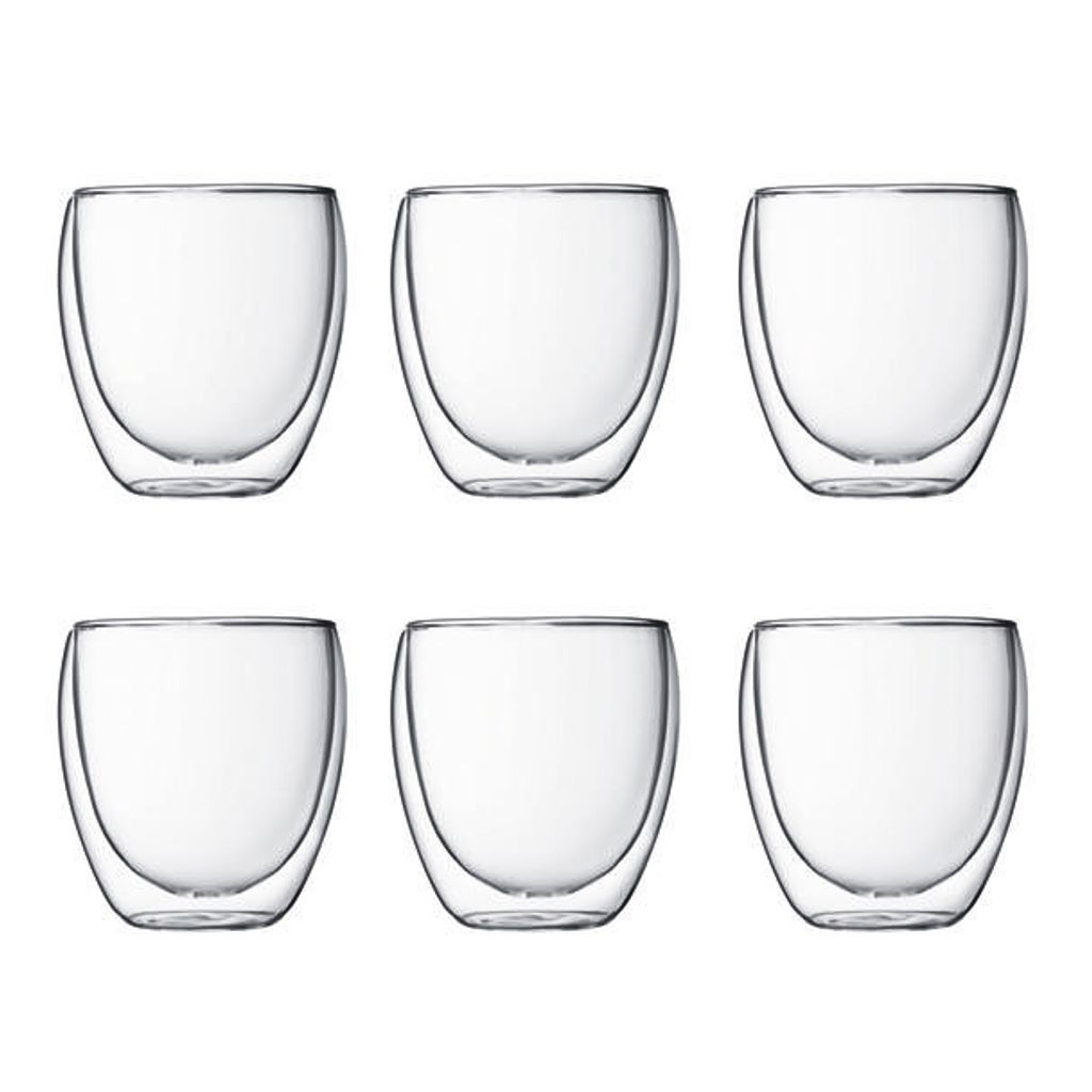 Set 6 bicchieri doppia parete 25cl Bodum PAVINA SET Immagine del prodotto 