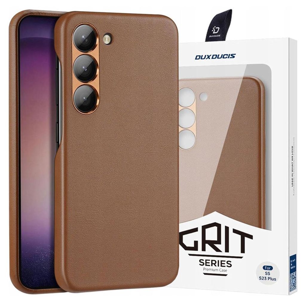 Dux Ducis Puzdro Kryt pre Samsung Galaxy S23+ Brown Obrázok produktu 
