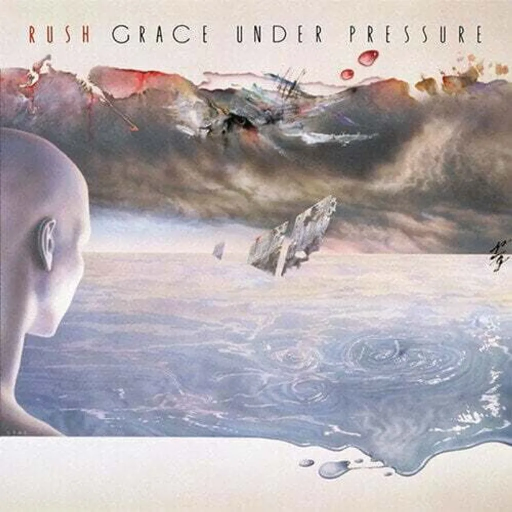 Rush Grace Under Pressure LP - Vinyle Noir Edition Rock de Collection