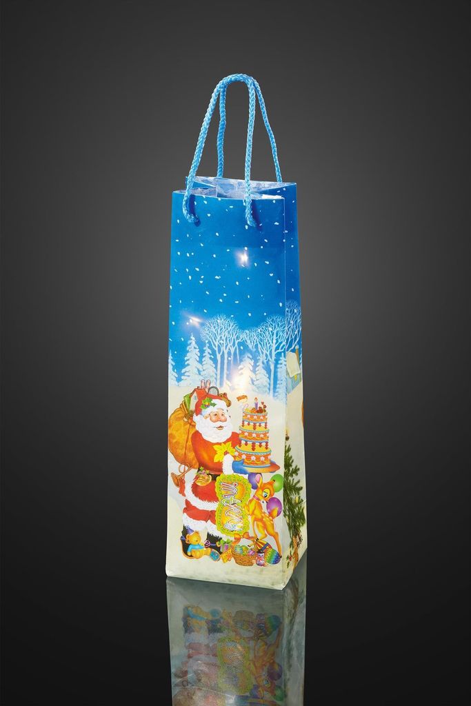 Deko-Geschenktasche “Weihnachtsmann“ Produktbild 
