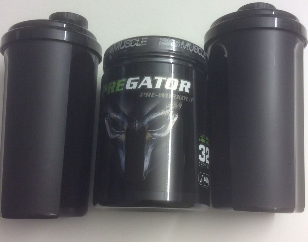 SRS Muscle Pregator - Green Apple Shock Booster 448g Dose Produktbild 