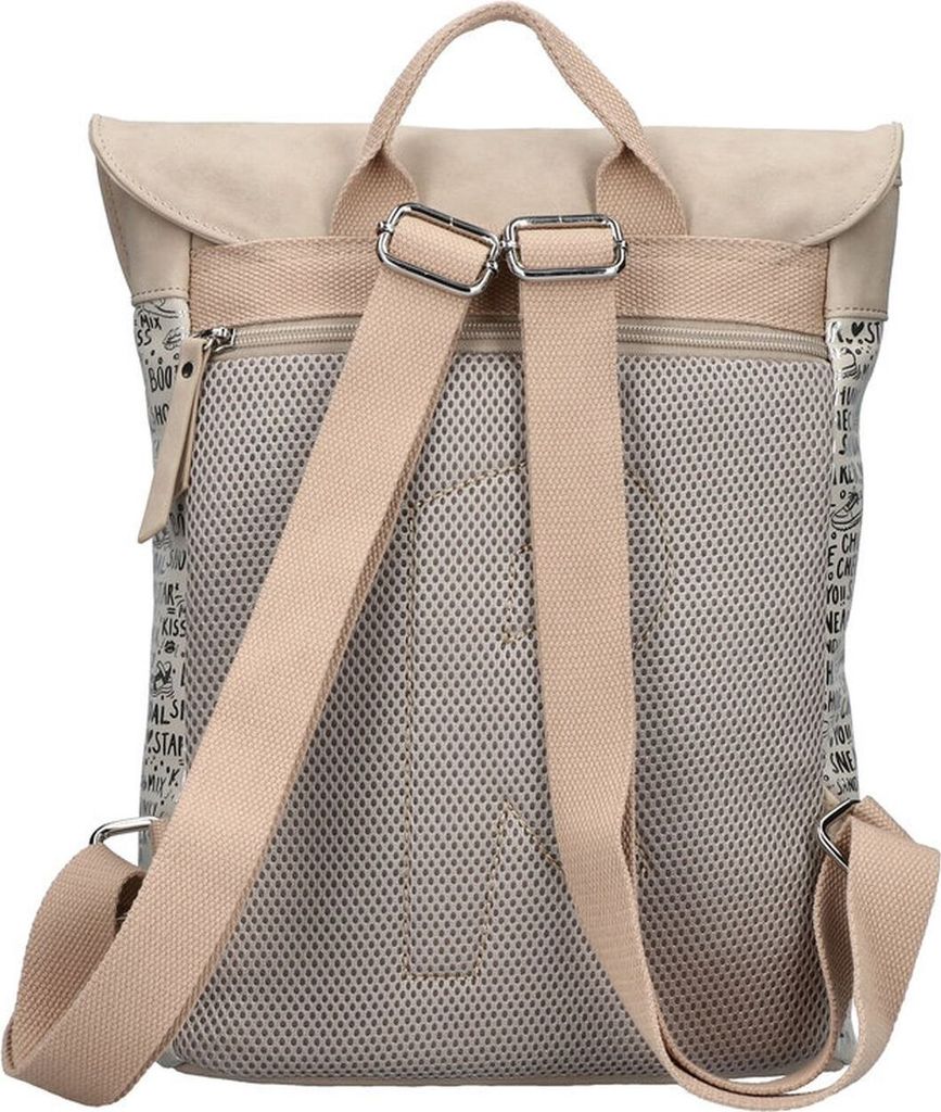 Rieker Rucksack Cityrucksack Damen H1386, Farbe:Beige Produktbild 