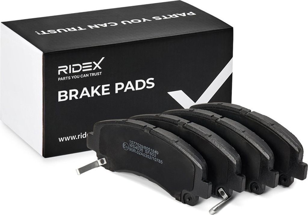 RIDEX Bremsbeläge Satz Vorne für CHEVROLET Trailblazer (31UX) 402B0923