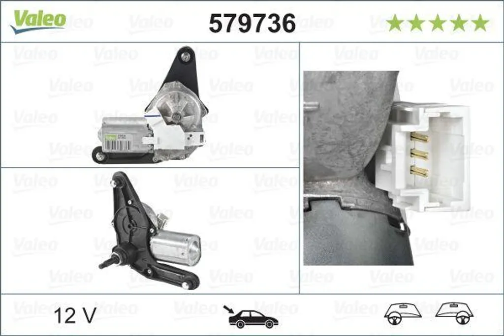Réparez vos essuie-glaces bloqués sur Clio avec le moteur Valeo 579736