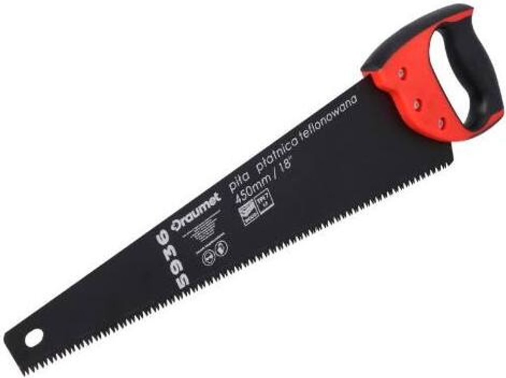 Draumet 5937GX Teflonbeschichtete Säge 3D 7TPI 500 7/15