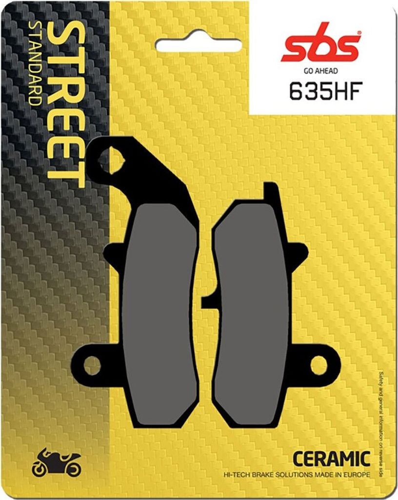 Sbs P635-hf Bremsbeläge Gelb Gelb One Size