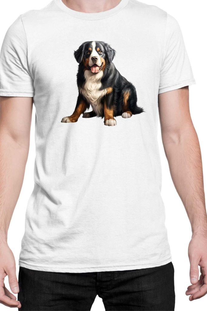 Herren T-Shirt Dogs Breeds Weimaraner Dog Breed 008, Man 3XL / Weiß