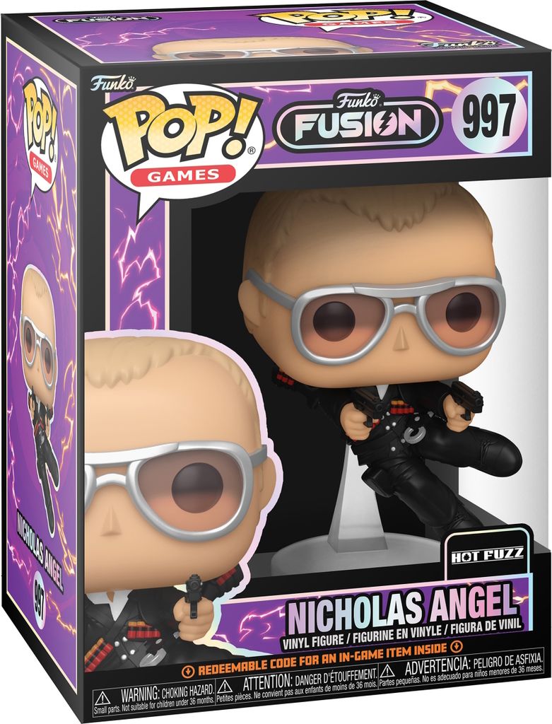 Fusion - Nicholas Angel 997 - Funko Pop! Vinyl Figur