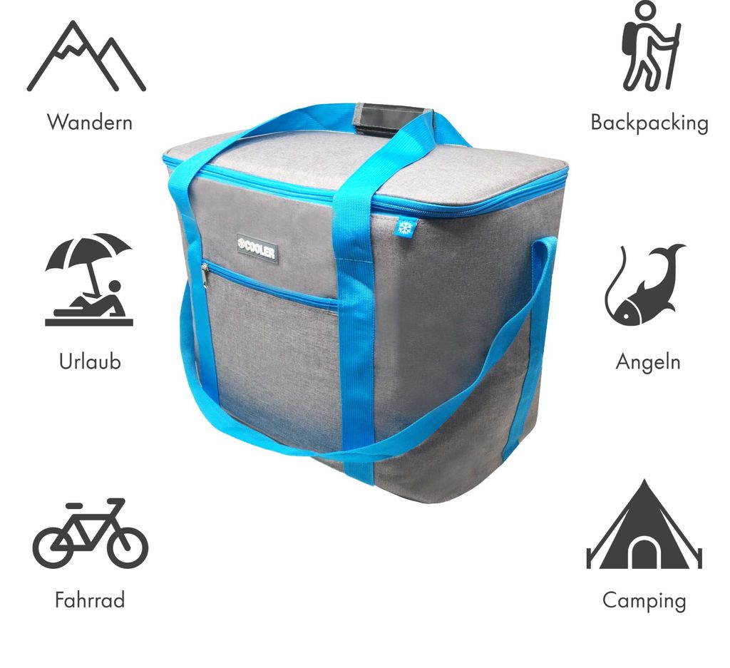 ToCi Kühltasche Isoliertasche Thermotasche Picknicktasche Produktbild 5