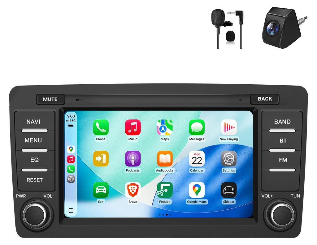 8" Android Autorádio 64GB pre Škoda Octavia 2008-2015 Obrázok produktu 