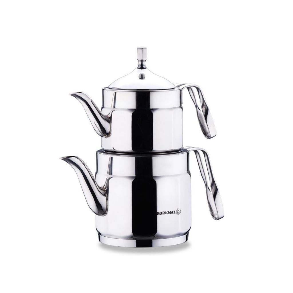 Korkmaz Nostaljia Maxi Teekannen-Set 1,2 l + 2,2 l Produktbild 