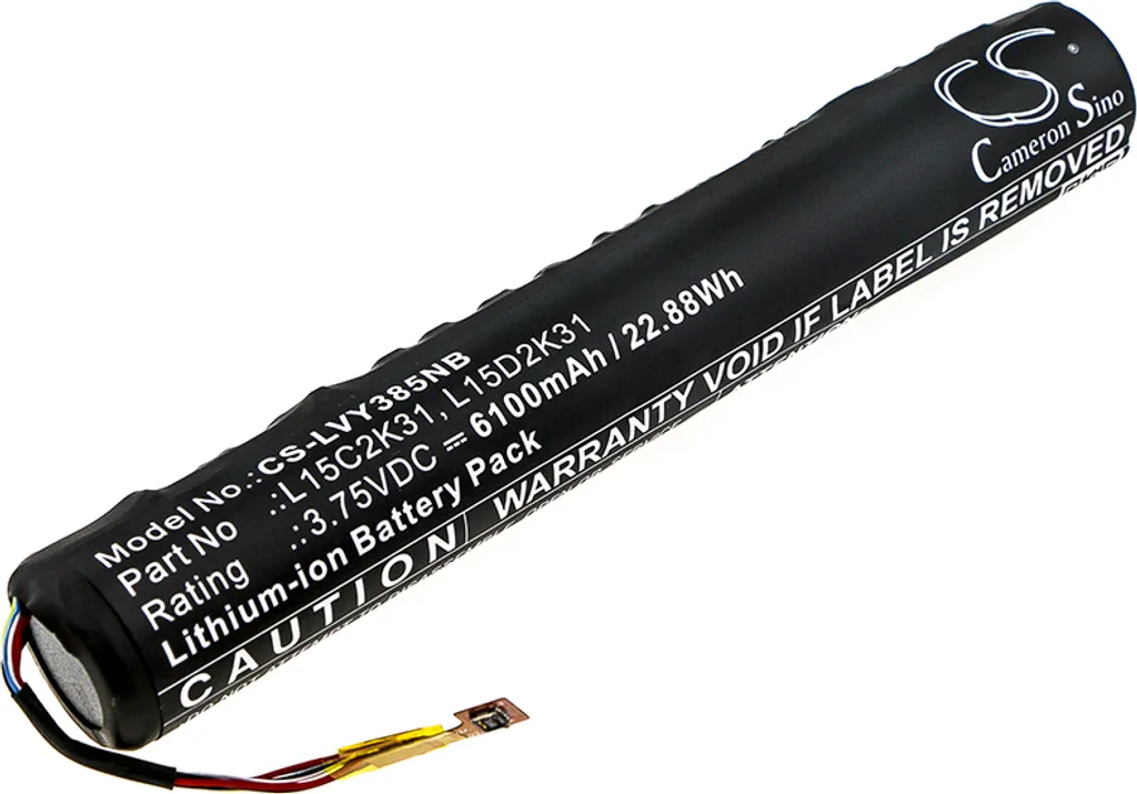 Batterie de Rechange pour Lenovo Yoga Tablet 3 YT3-850F Modèle L15C2K31