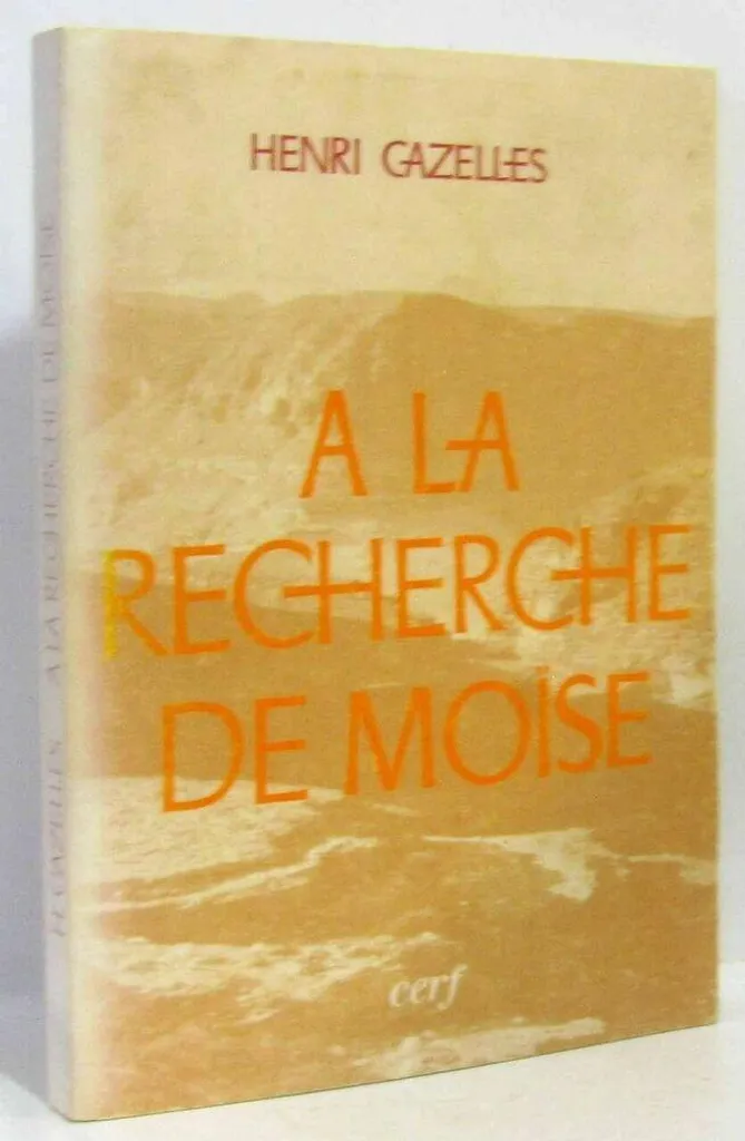Livre A la recherche de Moïse Études Annexes : Analyse Archéologique 23cm