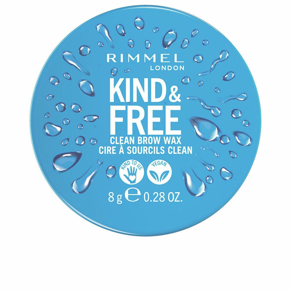 Soft Fixing Wachs Rimmel London Kind & Free Augenbrauen No 001 Clear 8 g
