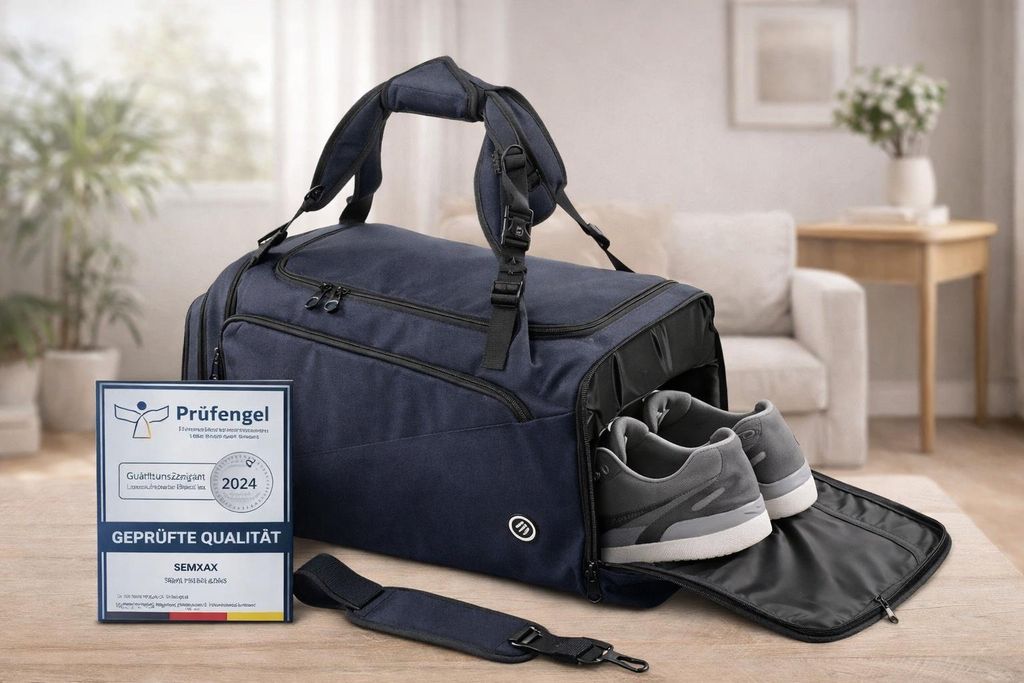 Sac de sport BeMaxx 40 L bleu Fonction sac à dos Image du produit 