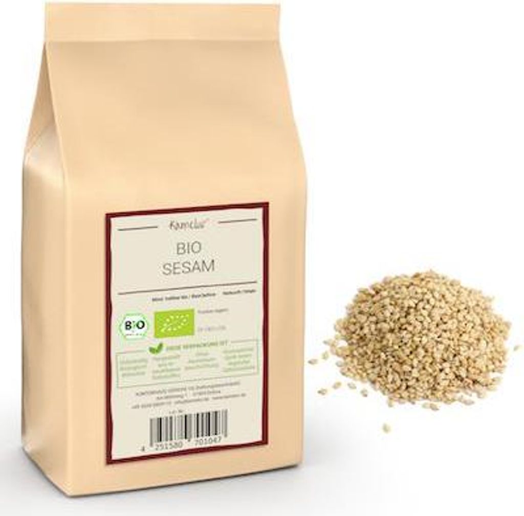Kamelur Bio Sesam ungeschält 25 kg