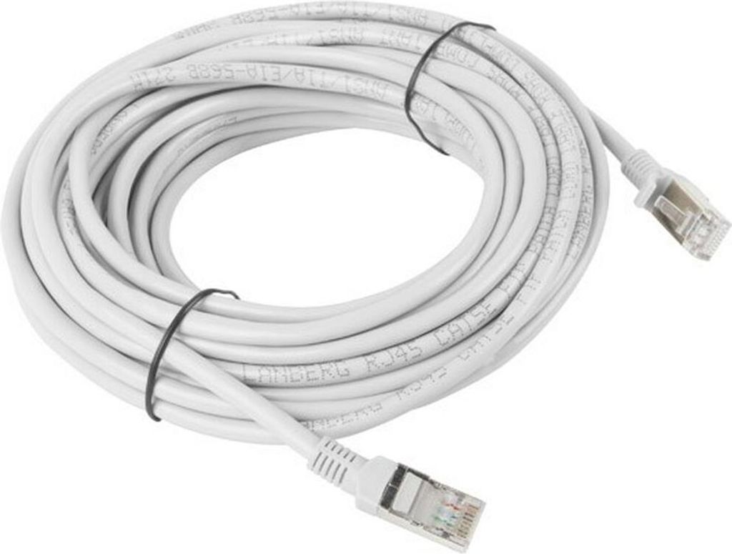 Lanberg PCF5-10CC-1000-S Netzwerkkabel Grau 10 m Cat5e F/UTP (FTP)