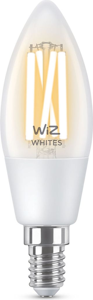 WiZ Candela a filamento trasparente 4,9W (Eq.40W) C35 E14 Immagine del prodotto 