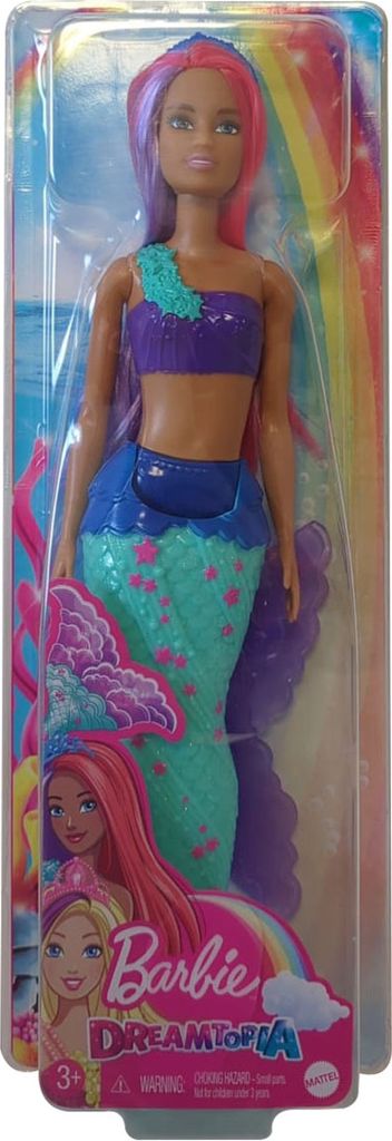 Barbie Dreamtopia Meerjungfrau Puppe (pinkes und Produktbild 