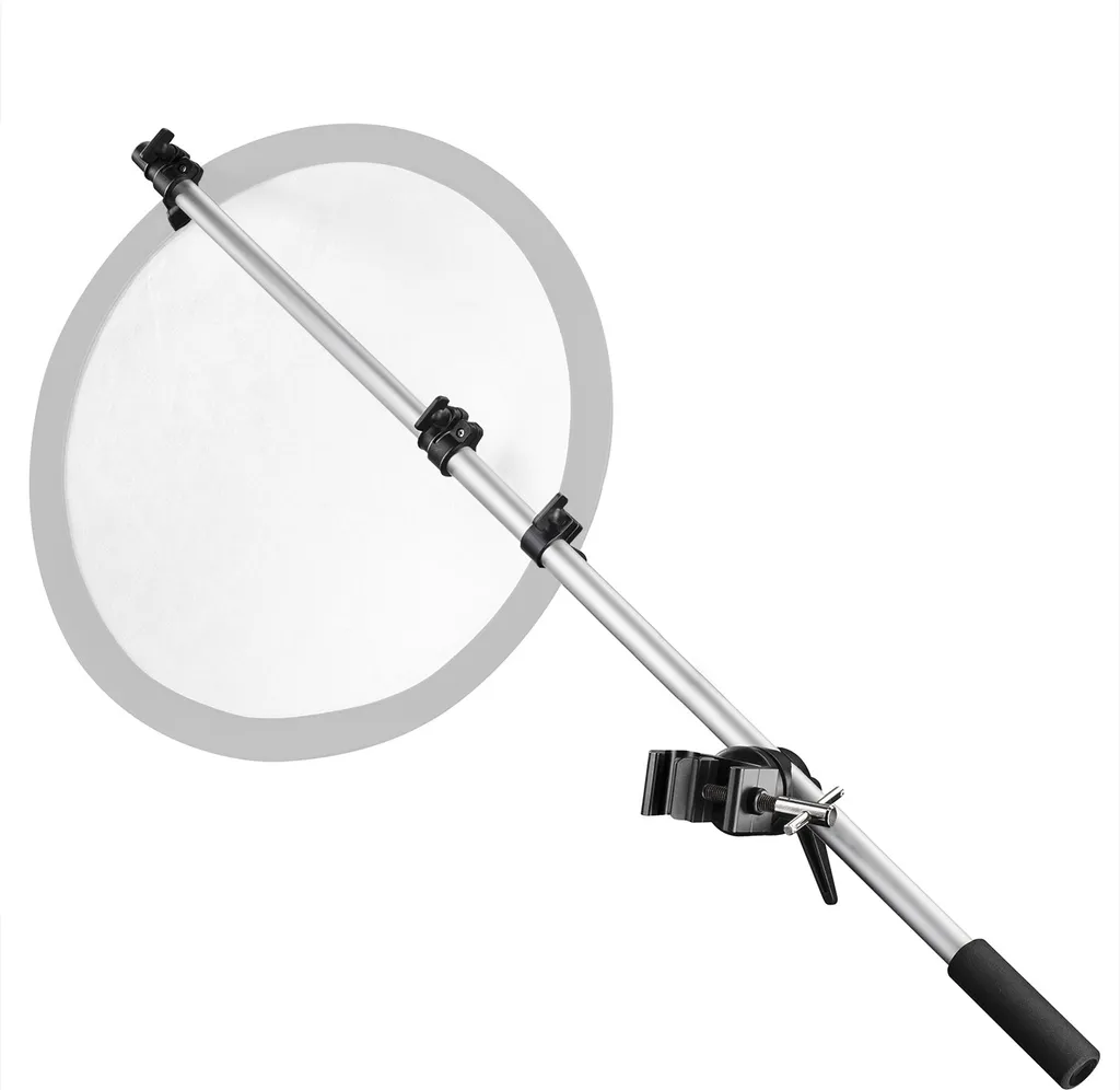 Support de réflecteur ajustable 150cm avec pince de serrage robuste