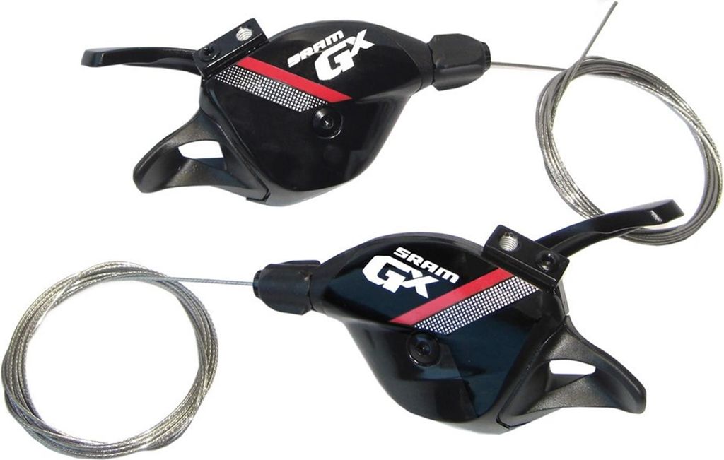 SRAM 00.7018.209.005 Trigger-Schalter GX 11-f. rechts, mit Klemme, rot (1 Stück)