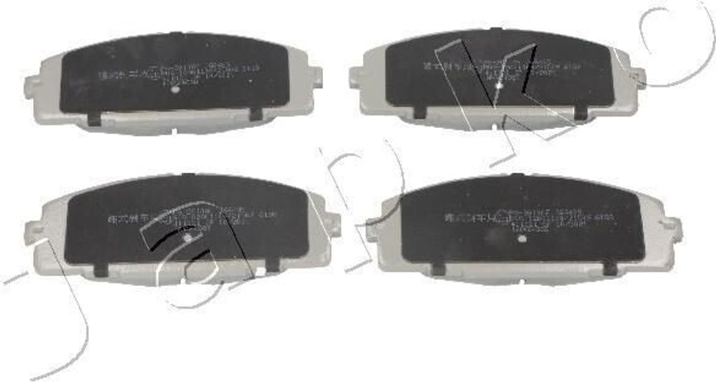 JAPKO Bremsbeläge Satz Vorne Bremsklötze für TOYOTA HIACE IV Kasten (LXH1, RZH1, LH1) 502010