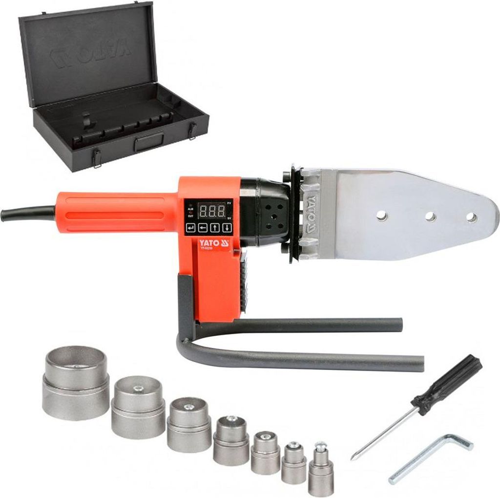 Yato YT-82250 Ausrüstung de Schweißen de Kunststoff de Rohr Image du produit 