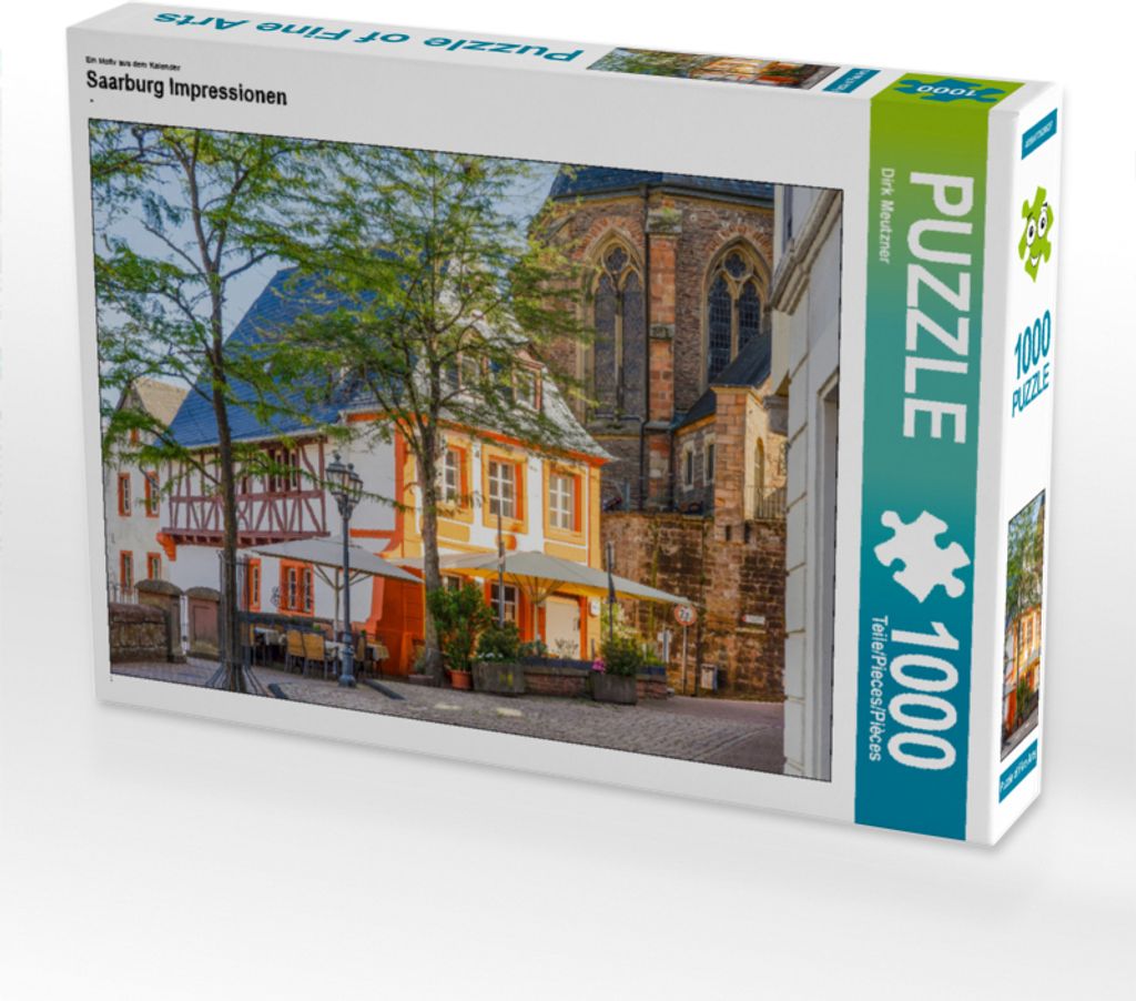 CALVENDO Puzzle Ein Motiv aus dem Kalender Saarburg Impressionen 1000 Teile Puzzle quer | 1000 Teile Lege-Größe 64x48cm Foto-Puzzle für glückli...