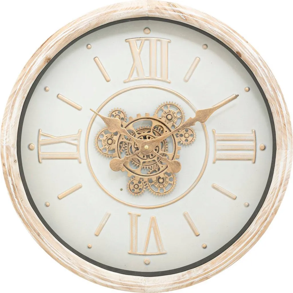Horloge Sonika Beige Atmosphera Créateur d'Intérieur D49.5cm Design