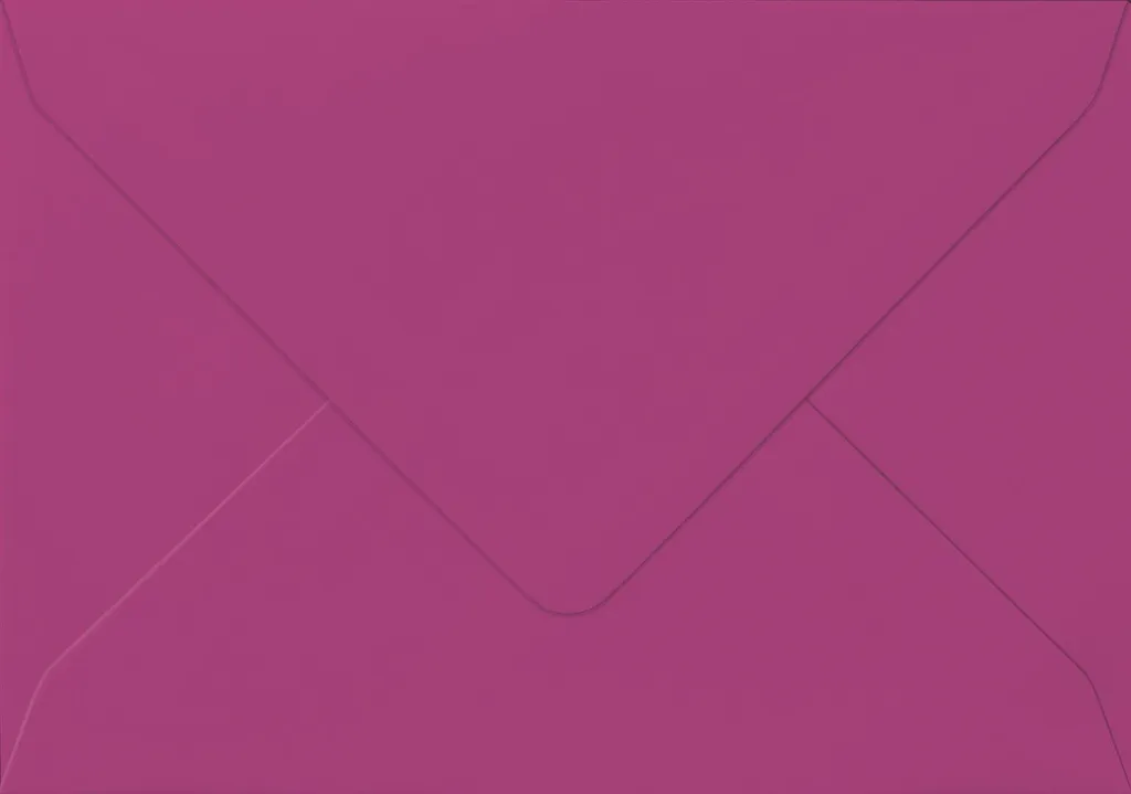 Petite enveloppe rose 110 x 156 mm Heyda en papier premium pour loisirs