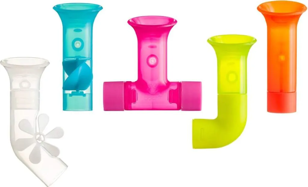 Jouet de Bain Éducatif Tuyaux Boon pour Occuper Bébé dans la Douche