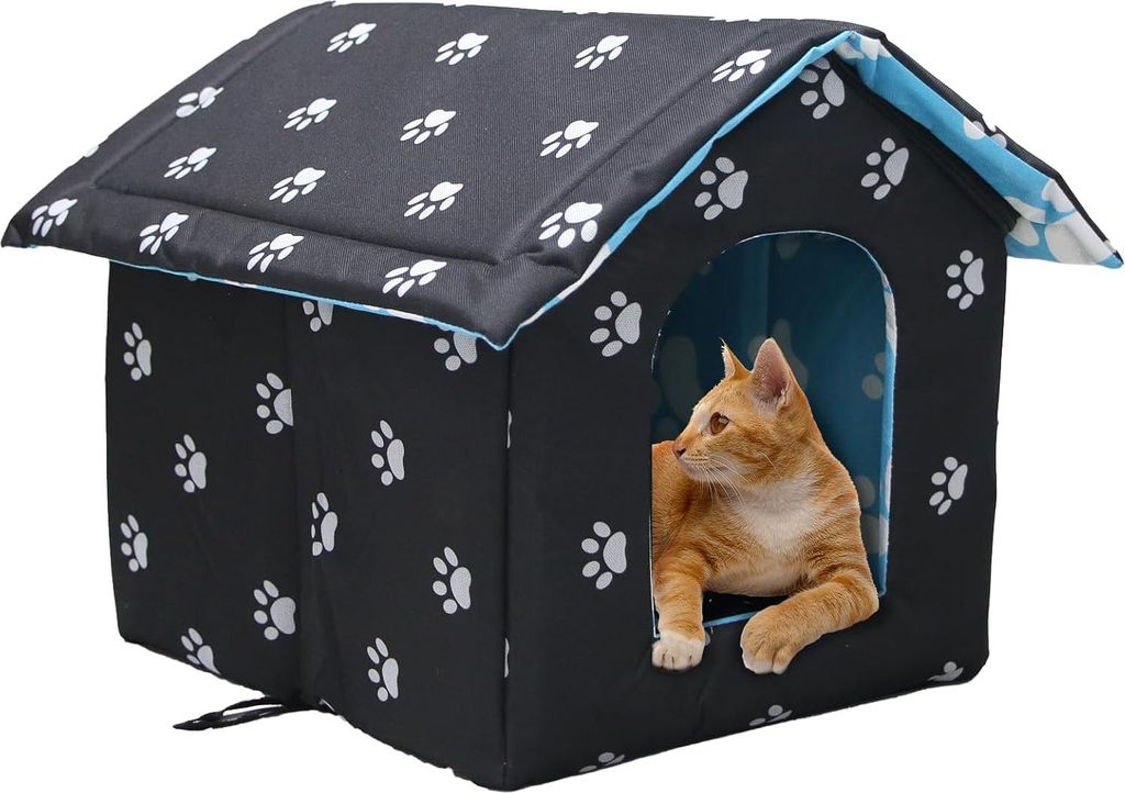 Outdoor-Katzenhaus — Kältebeständig, wasserdicht und Produktbild 
