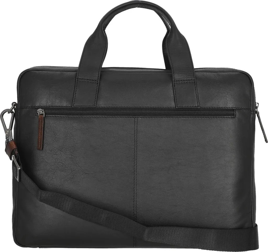 Porte-documents en cuir Bugatti Corso DeLuxe Large avec protection PC - 10