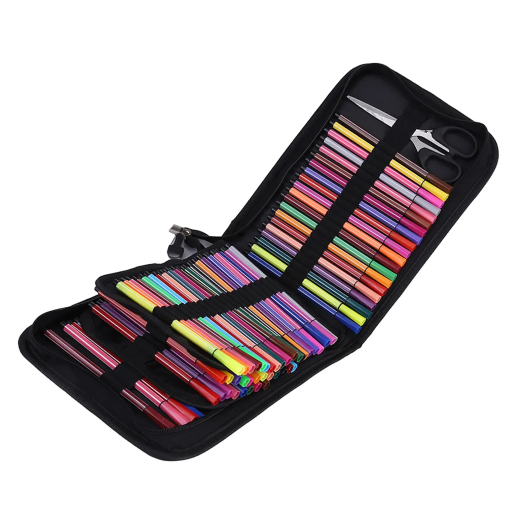 Astuccio per Schizzi Professionale: Sacchetto per Matite da Viaggio - 2