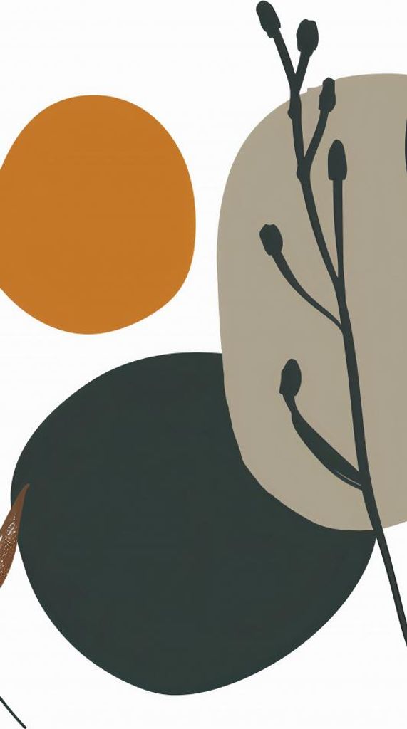 Poster 50x100cm Poetische Zusammensetzung