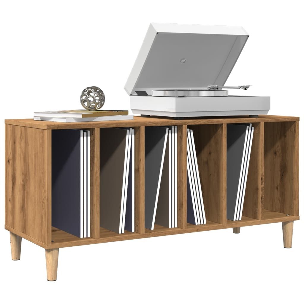 "2026 Promotion" Plattenschrank Artisan-Eiche 100x38x48 cm - Holzwerkstoff - Nachtkonsole CC31786