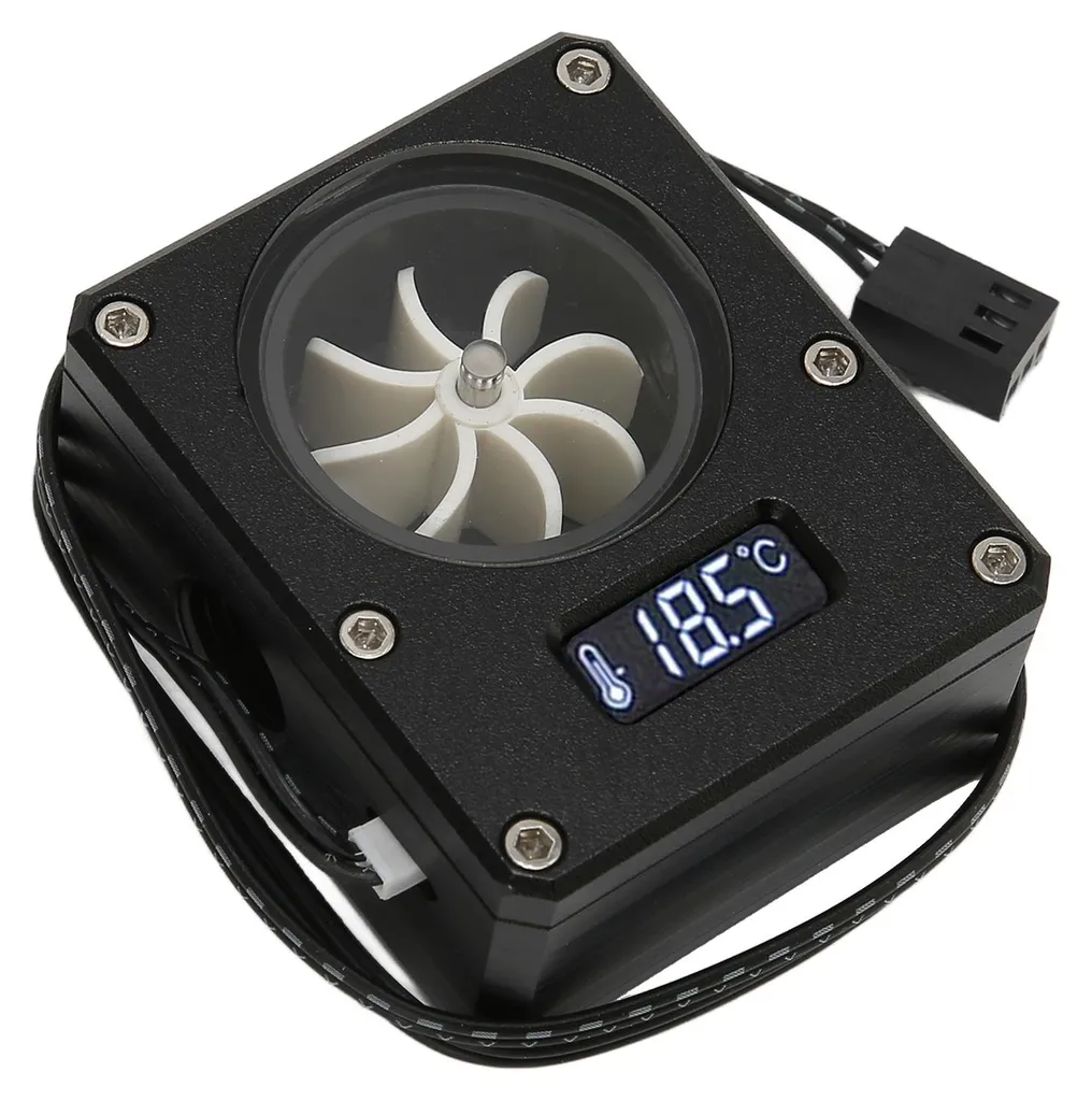 Compteur de débit pour refroidissement à eau PC 12V interface 3 broches