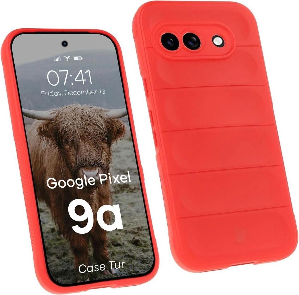Bizon Case Tur Google Pixel 9a rot