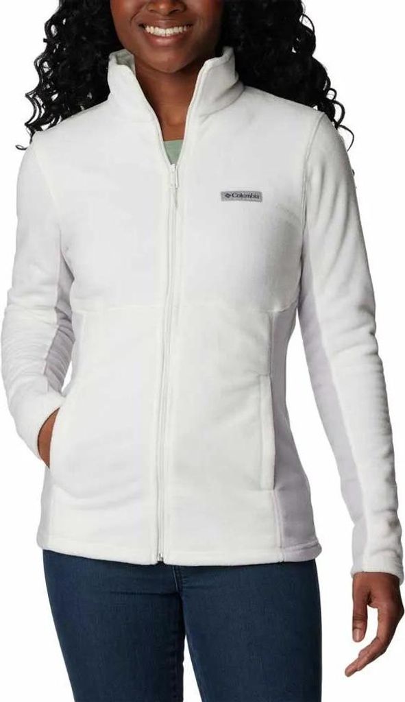Columbia Basin Trail Iii Fleece Mit Durchgehendem Reißverschluss Grau S Frau Grau S