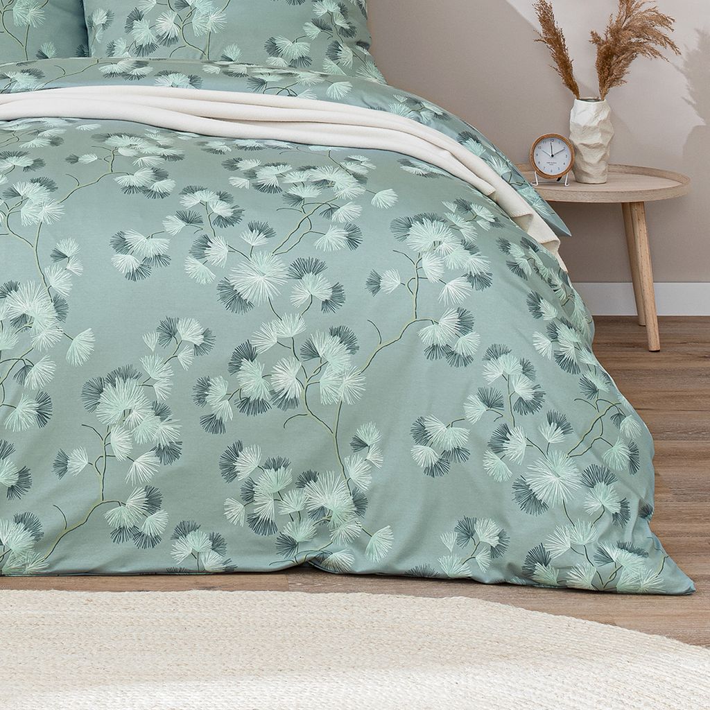 Estella Interlock Jersey Bettwäsche Rumi 6963-532 Blume Produktbild 8